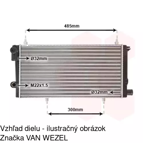 Chladiče vody 239008-5 /POLCAR/ - obr. 5