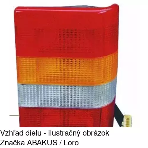 Zadné svetlo 239088-E /POLCAR/ - obr. 2