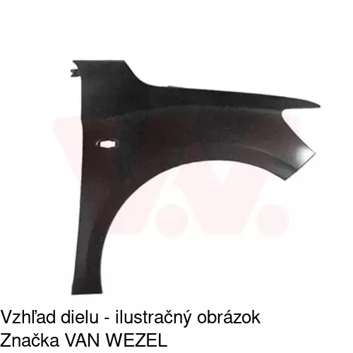 Predný blatník 23B202 /POLCAR/