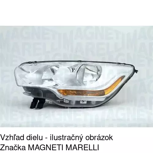 Hlavný reflektor 23C109-U /POLCAR/ - obr. 3