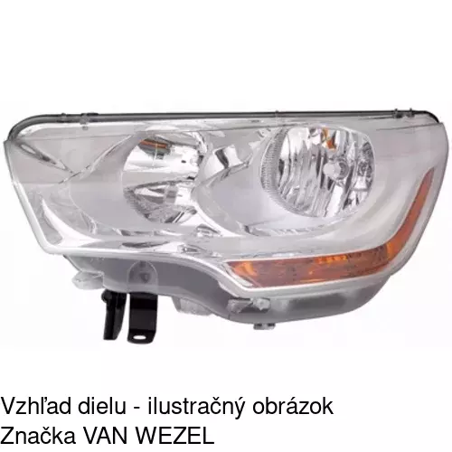 Hlavný reflektor 23C109-U /POLCAR/ - obr. 4