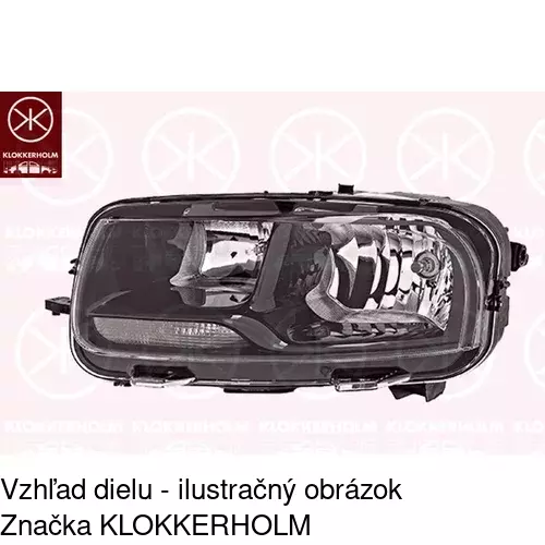 Hlavný reflektor POLCAR 23L109-V