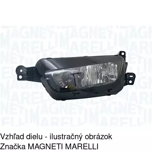 Hlavný reflektor 23M109-U /POLCAR/ - obr. 1