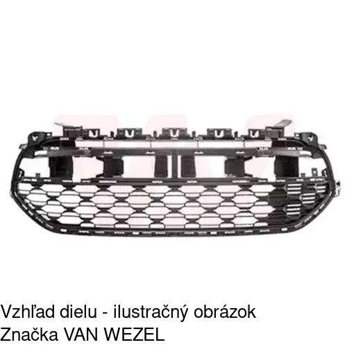 Kryt v nárazníku POLCAR 23M127