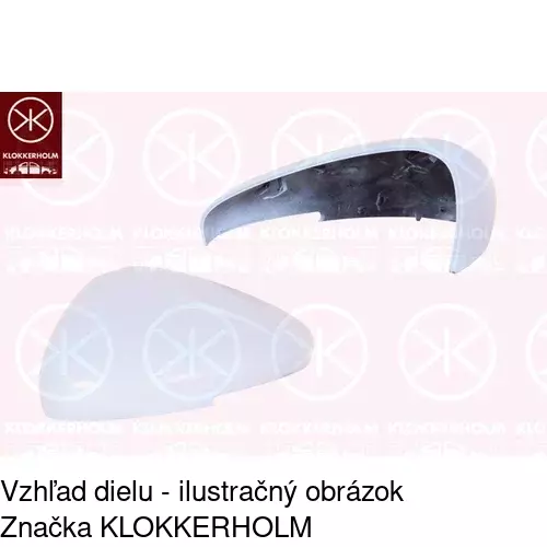Rám vonkajšieho zrkadla 23M154PM /POLCAR/ - obr. 3