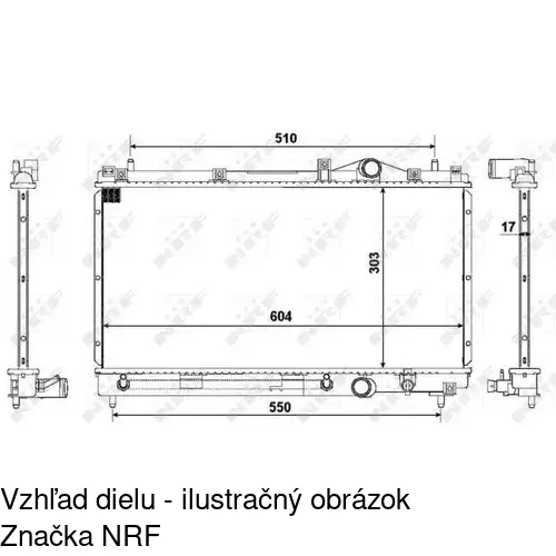Chladiče vody 240208-1 /POLCAR/