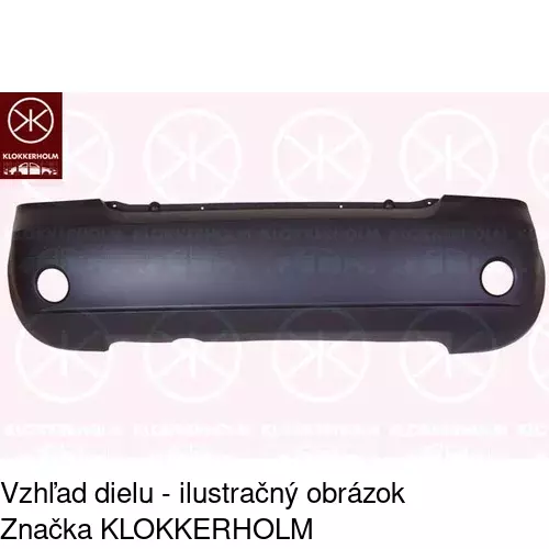 Zadný nárazník POLCAR 250196