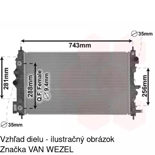Chladiče vody 250808-2 /POLCAR/ - obr. 1