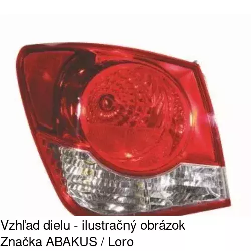 Zadné svetlo 250887-E /POLCAR/ - obr. 1
