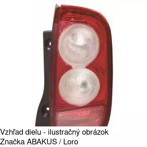 Zadné svetlo 270788-E /POLCAR/ - obr. 1