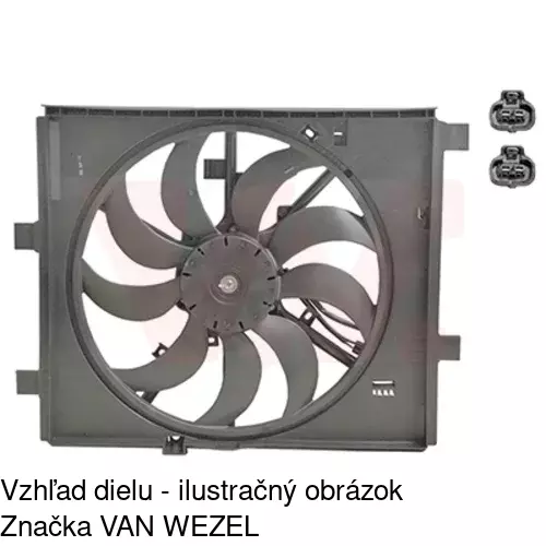 Ventilátory chladičov POLCAR 271323W2