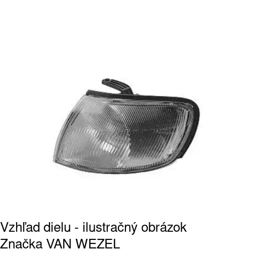 Predná smerovka 2731192E /POLCAR/ - obr. 2