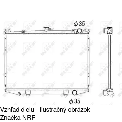 Chladiče vody 276808-2 /POLCAR/