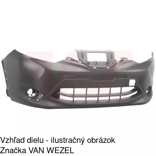 Predný nárazník 27C107-1 /POLCAR/ - obr. 2