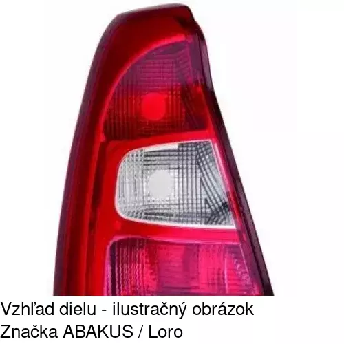 Zadné svetlo 2801872E /POLCAR/ - obr. 3