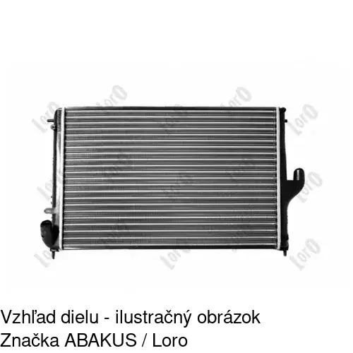 Chladiče vody 282008A2 /POLCAR/ - obr. 2