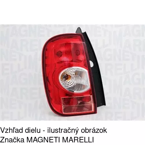 Zadné svetlo 2820880E /POLCAR/ - obr. 2