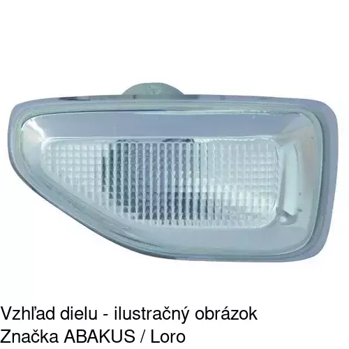 Bočná smerovka 28B1205E /POLCAR/ - obr. 3