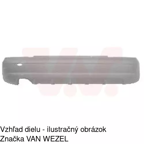 Zadný nárazník 290396 /POLCAR/ - obr. 2