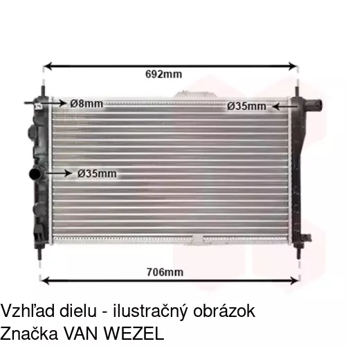 Chladiče vody 291008A1 /POLCAR/ - obr. 5
