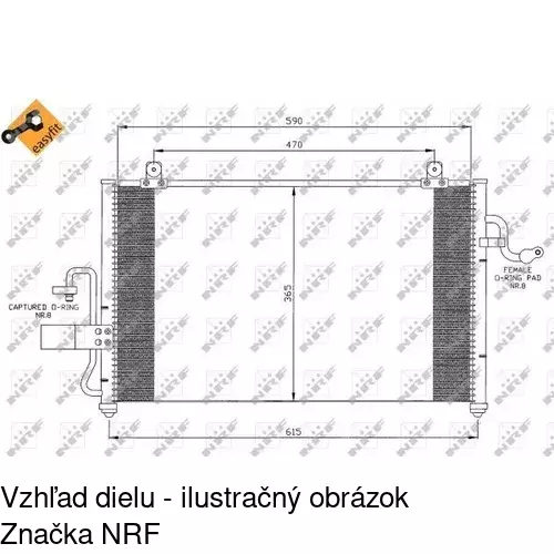 Chladiče klimatizácie POLCAR 2960K8C2S