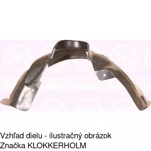 Podblatník (plast) POLCAR 3002FP1Q