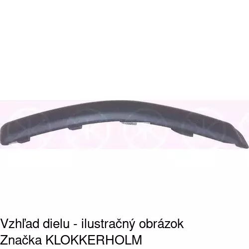 Lišta nárazníka POLCAR 3003078J