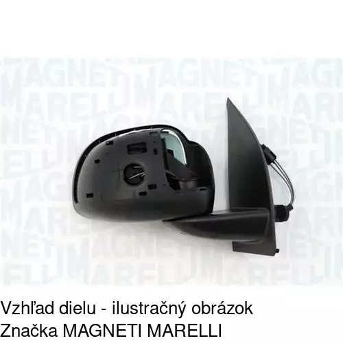 Vonkajšie zrkadlo 3003516E /POLCAR/ - obr. 2