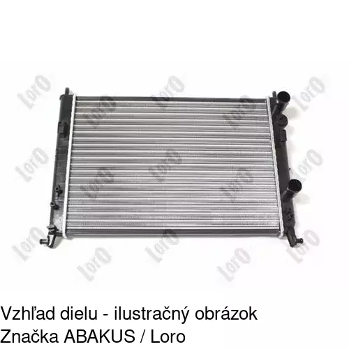 Chladiče vody 300508A5 /POLCAR/ - obr. 1