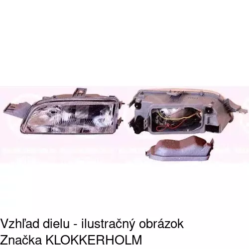 Hlavný reflektor 3017106E /POLCAR/ - obr. 5
