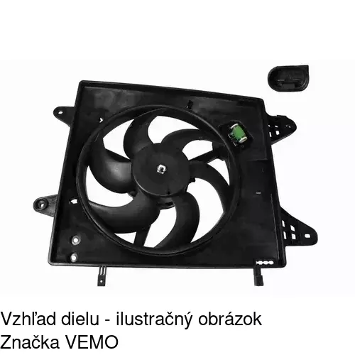 Ventilátory chladičov 301823W7 /POLCAR/ - obr. 2