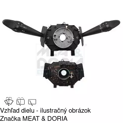 Združený prepínač 3018PZ-4 /POLCAR/ - obr. 1