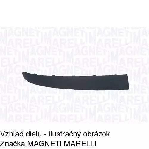 Lišta nárazníka 30220716 /POLCAR/ - obr. 1