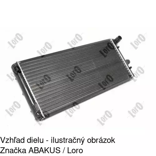 Chladiče vody 3022085X /POLCAR/ - obr. 1