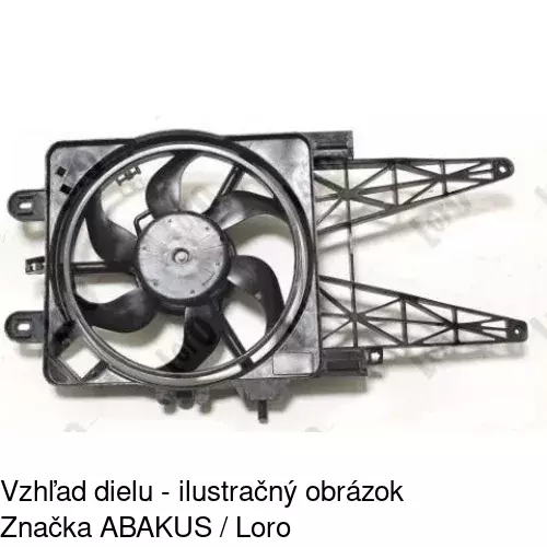Ventilátory chladičov 302223W6 /POLCAR/ - obr. 3