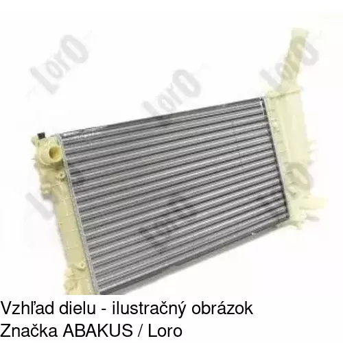 Chladiče vody 302308-5 /POLCAR/ - obr. 3