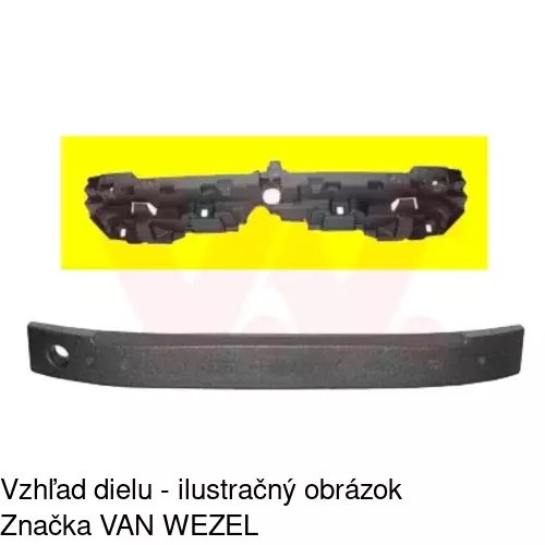 Výstuha nárazníka 302407-5 /POLCAR/ - obr. 1