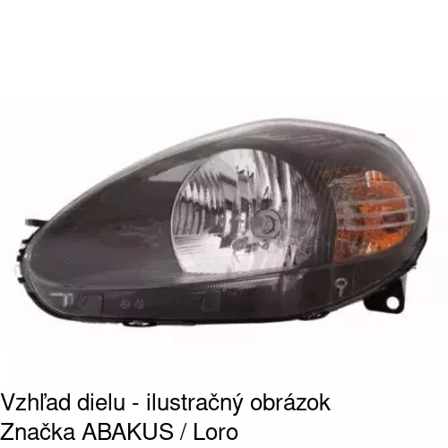 Hlavný reflektor POLCAR 3024097E