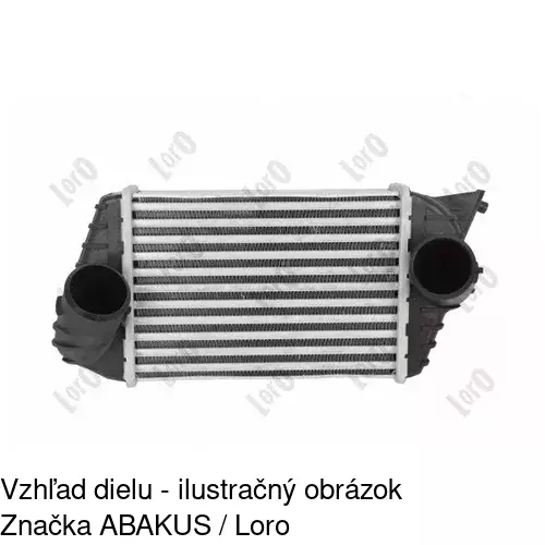 Chladiče vzduchu (Intercoolery) 3030J8-1 /POLCAR/ - obr. 2