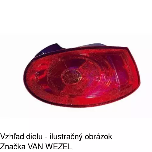 Zadné svetlo 303188-E /POLCAR/ - obr. 3