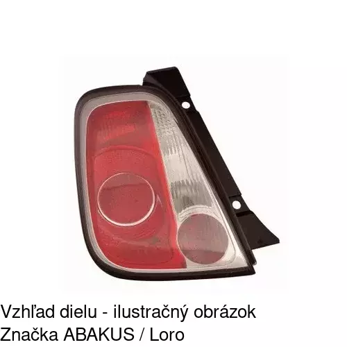 Zadné svetlo 303587-U /POLCAR/ - obr. 5