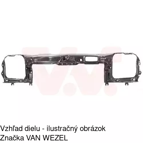Predné čelo POLCAR 304004