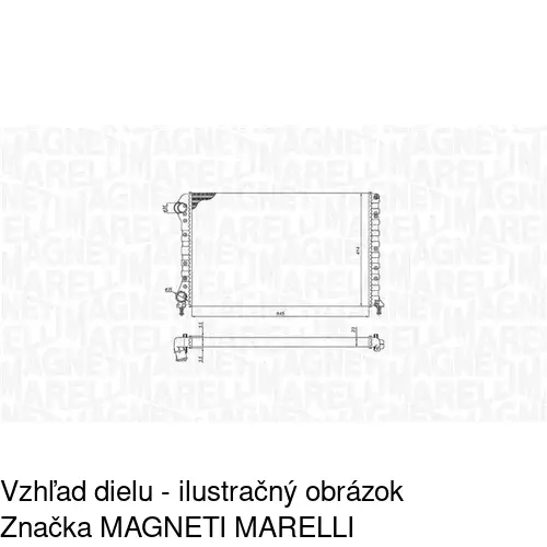 Chladiče vody 304008A4 /POLCAR/ - obr. 1