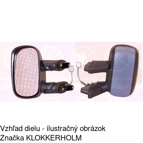 Vonkajšie zrkadlo 3040523M /POLCAR/ - obr. 4