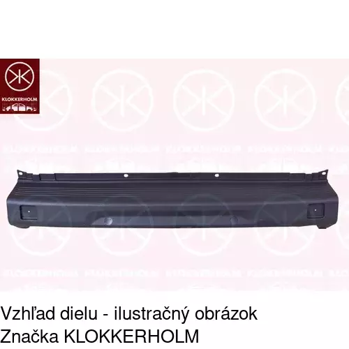 Zadný nárazník 304196 /POLCAR/