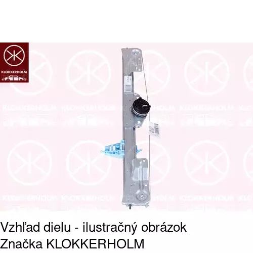 Elektrický mechanizmus okna dverí POLCAR 3042PSE4CE