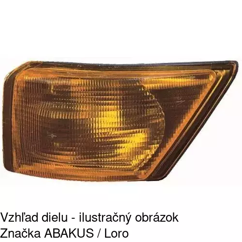 Predná smerovka 305220-U /POLCAR/ - obr. 2
