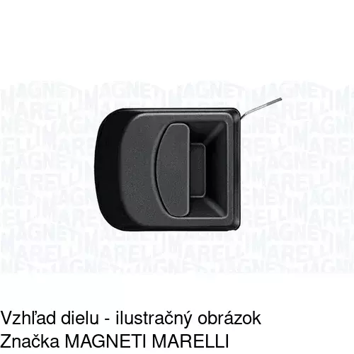 Vnútorná kľučka 3052Z-42 /POLCAR/