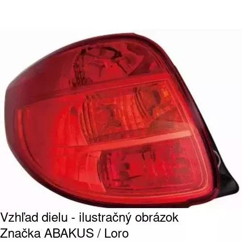 Zadné svetlo 307587-E /POLCAR/ - obr. 1