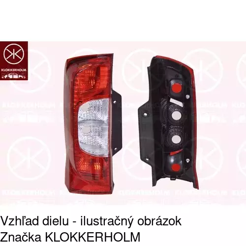 Zadné svetlo 3085870E /POLCAR/ - obr. 1